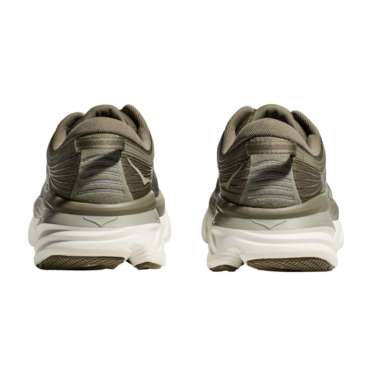 Hoka One One Men's Bondi 7 Olive Haze/White