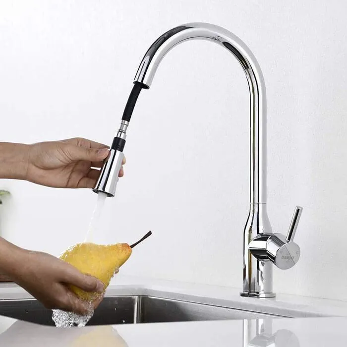 HOMELODY 2 functions 360 ° Swivel Pull-out Kitchen Faucet