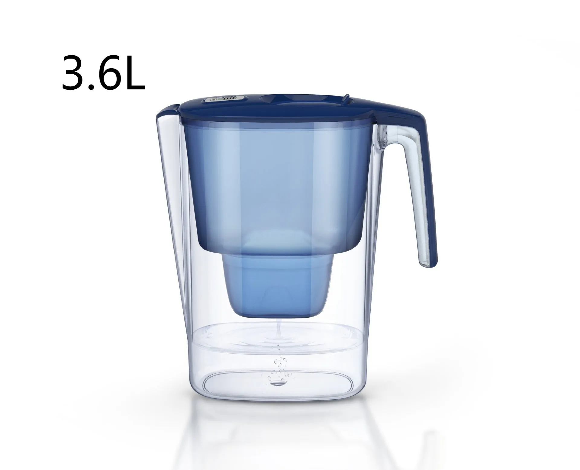 Household 3.6L Office Tap Water Multiple Filtration Water Pitcher