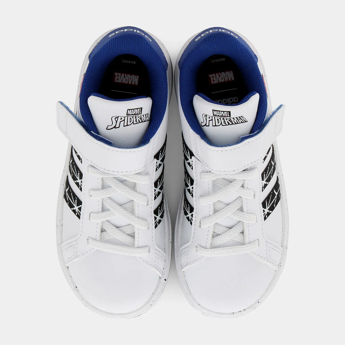 IF0925GRAND COURT SPIDER-MAN EL Kftwr white/core black/team royal blue- SPORTIVE