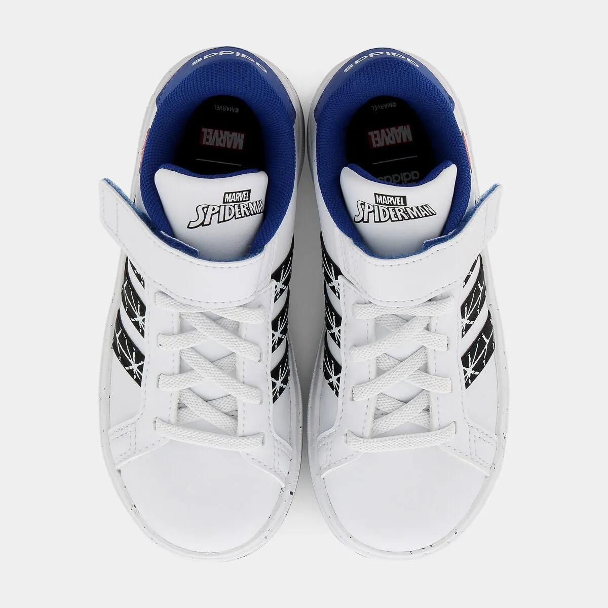 IF0925GRAND COURT SPIDER-MAN EL Kftwr white/core black/team royal blue- SPORTIVE