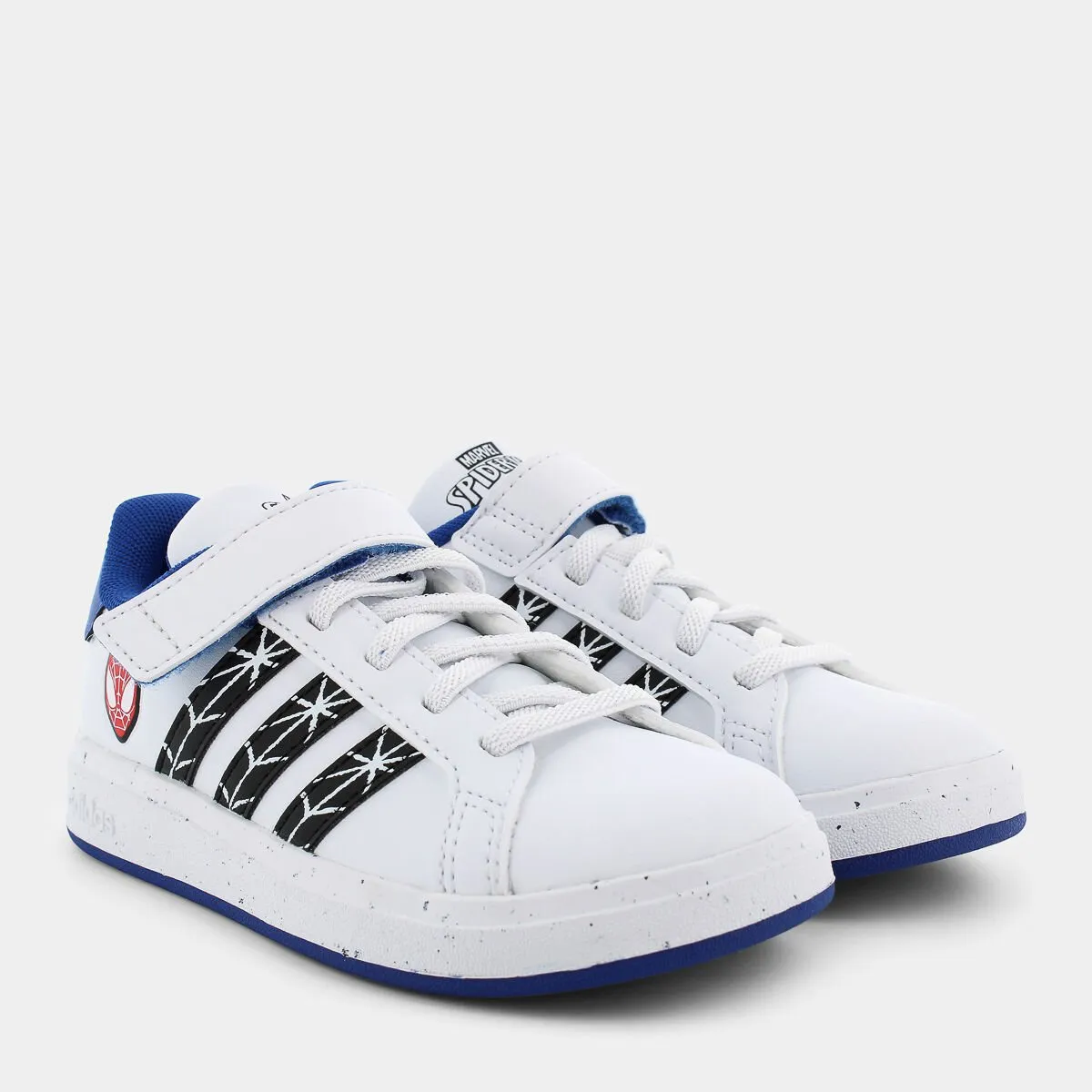 IF0925GRAND COURT SPIDER-MAN EL Kftwr white/core black/team royal blue- SPORTIVE