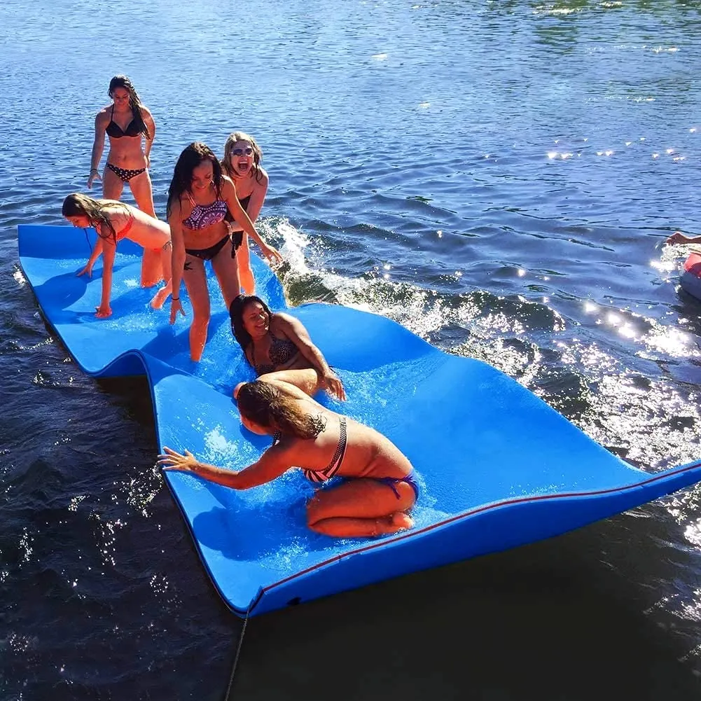 ITEM# 0016   Outroad Water Floating Mat Water Floating Foam Pad for Lakes Lily Pad Beach Floatation Pad for Pools &Beach, Multiple Size, Suitable for Many People (Watch Video)