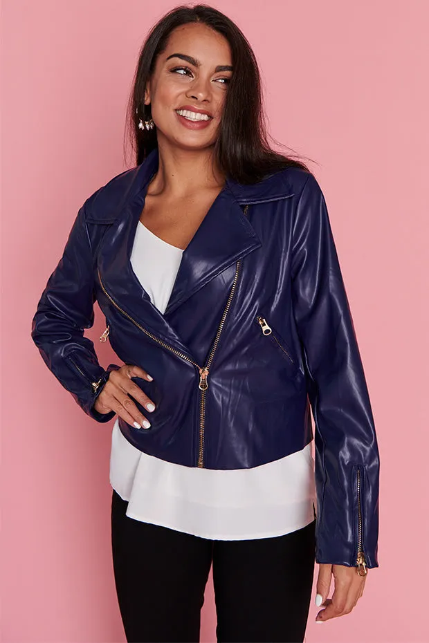 Jasmine Navy Jacket