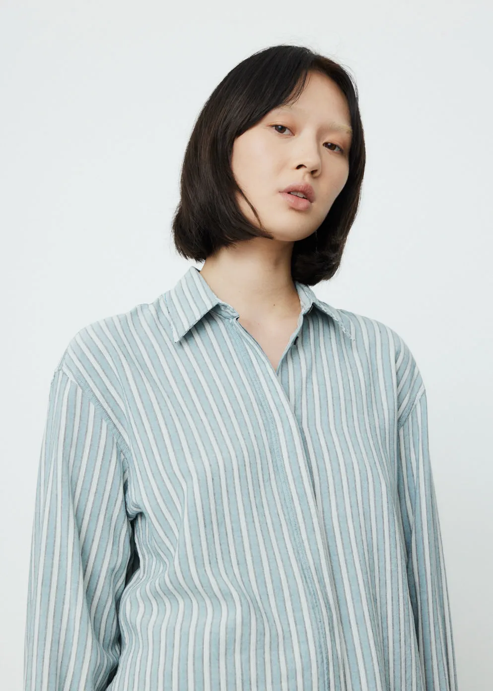 Journey Shirt Boyfriend Stripe Shirt