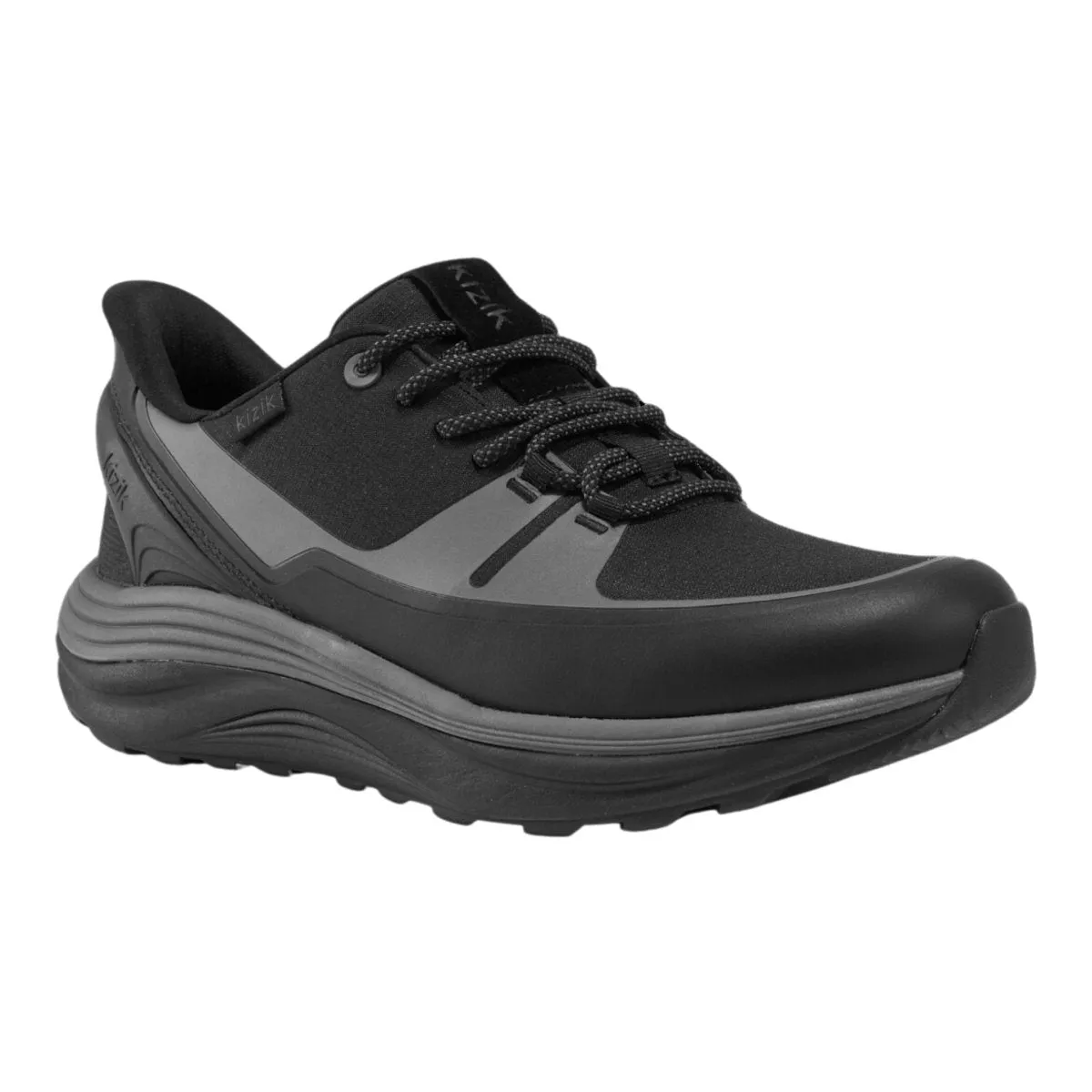 Kizik Men's London All-Terrain Black/Poppyseed