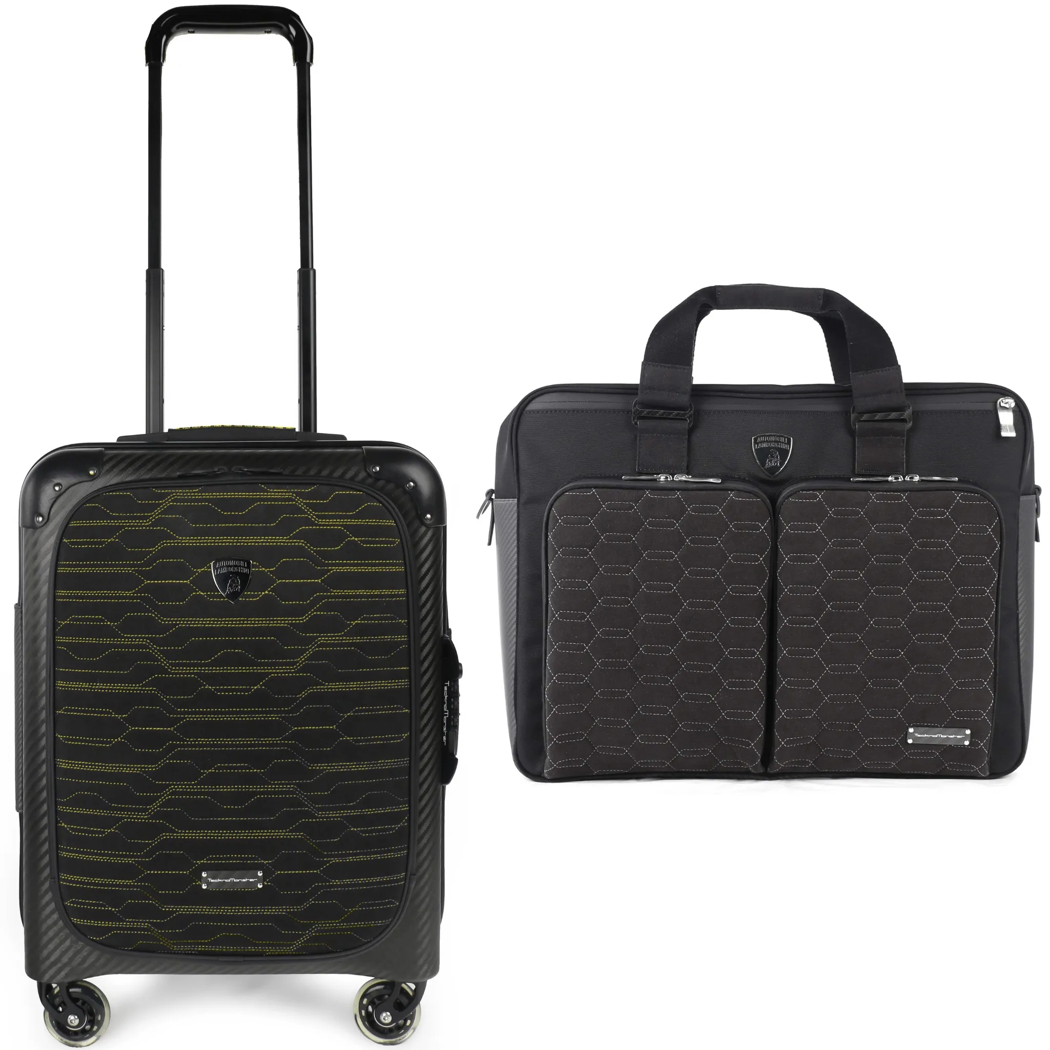 Lamborghini Fastrack Cabin Trolley & Surcloud Ultra light Brief-Case