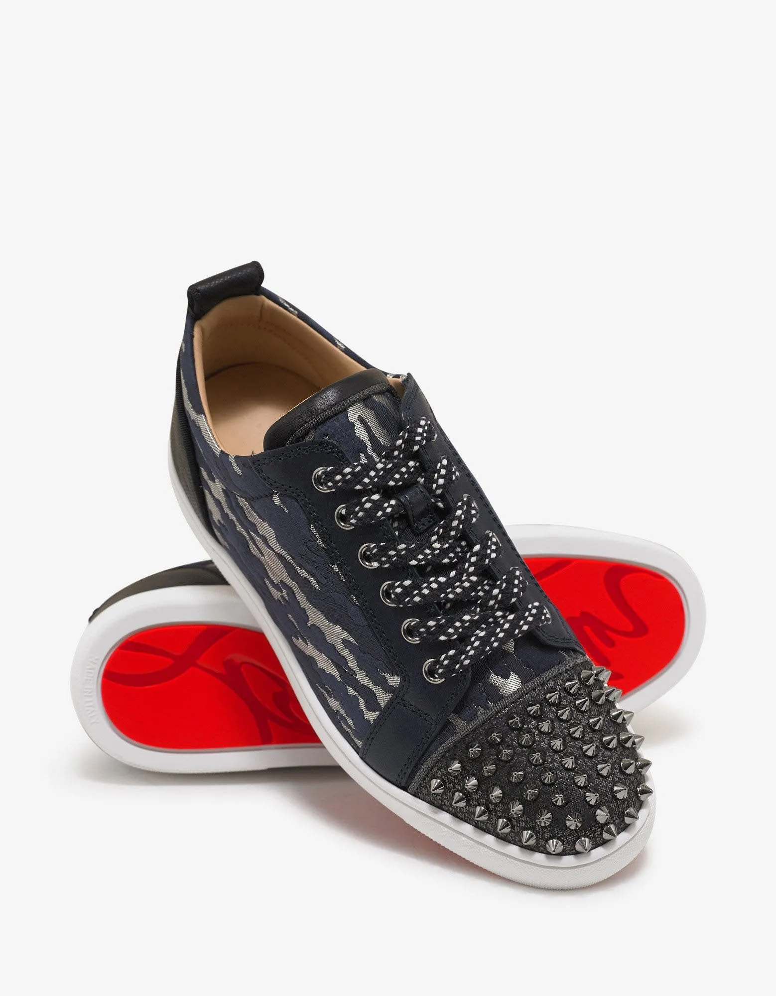 Louis Junior Spikes Orlato Jacquard Camouloubi Trainers