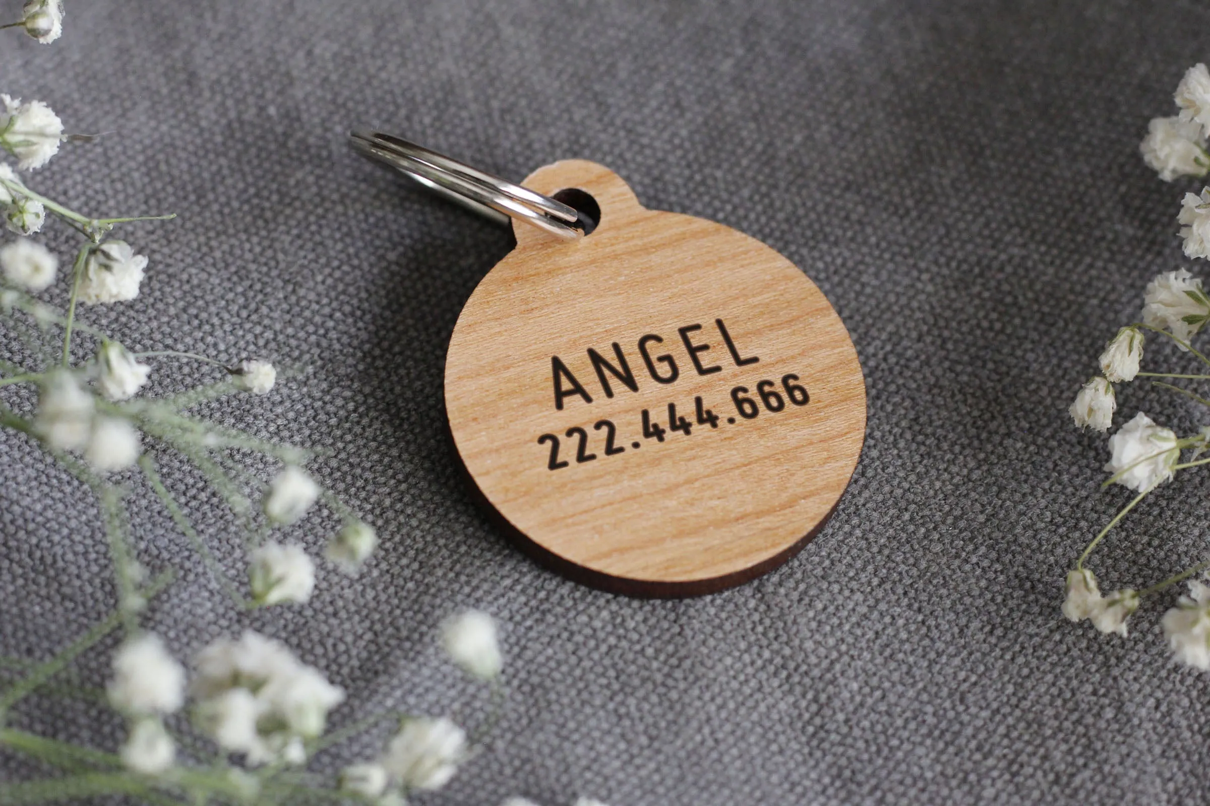 Make Every Day An Adventure Wooden Pet ID Tag