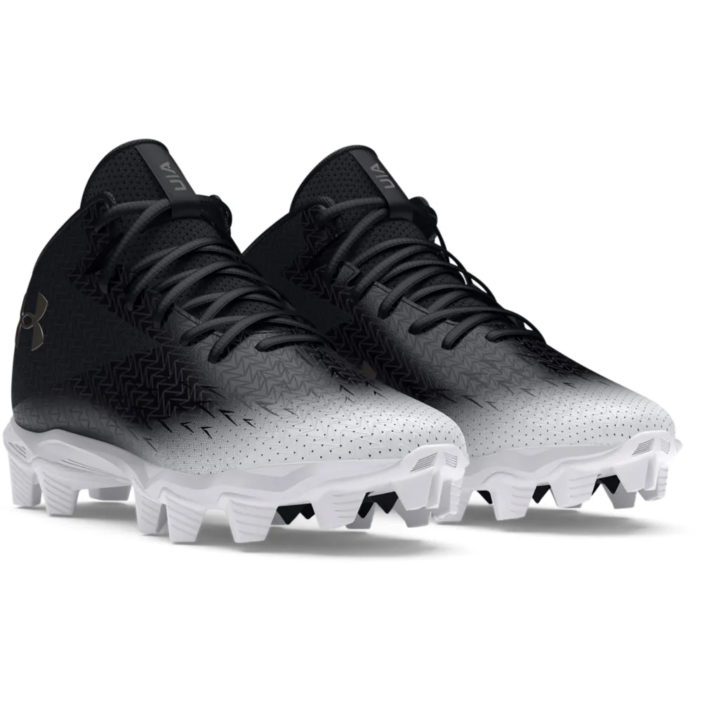 Mens Under Armour Spotlight Franchise 4 RM Football Cleats 2E (Wide)