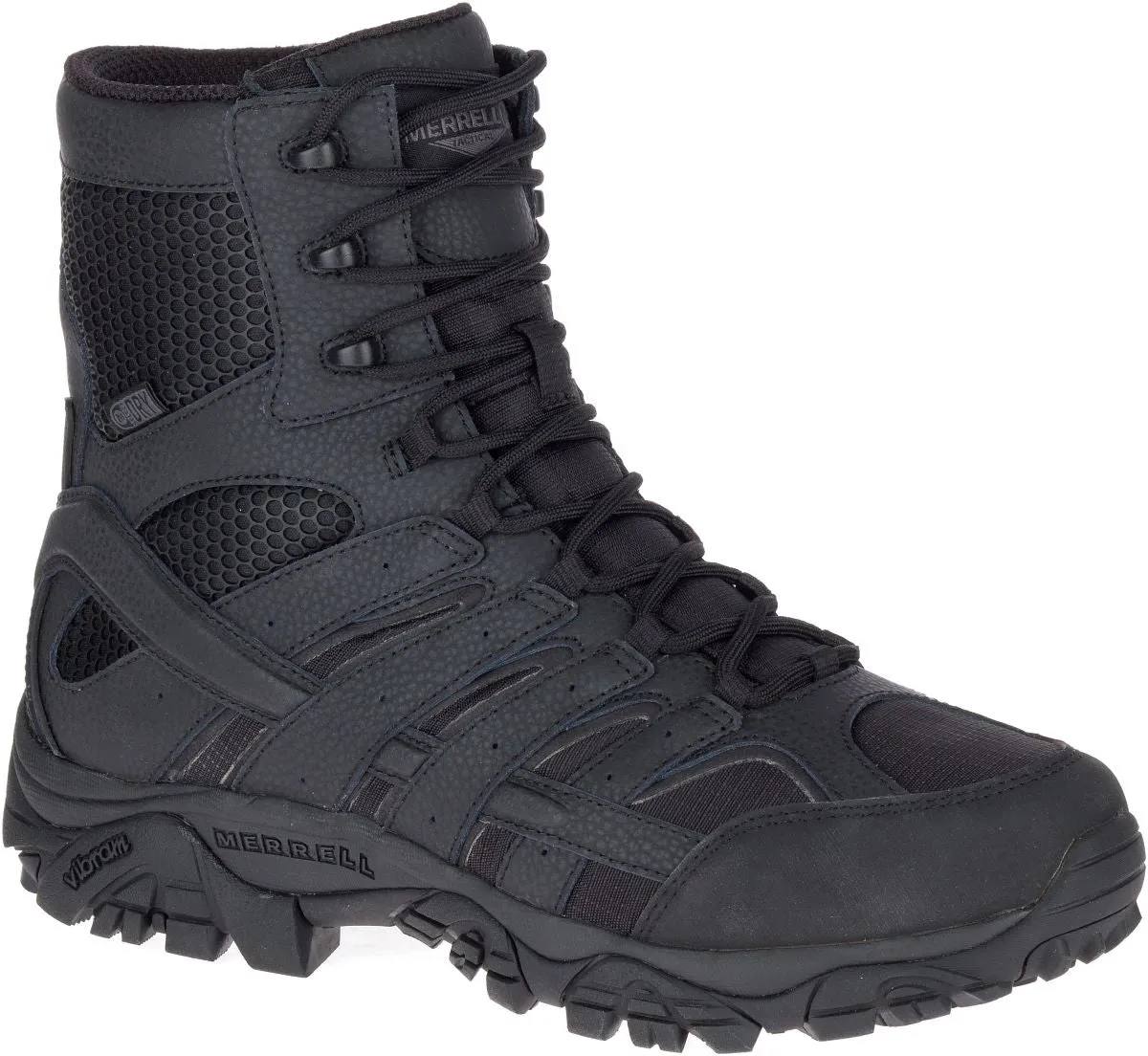 'Merrell' Unisex 8" Moab 2 Tactical WP Soft Toe - Black