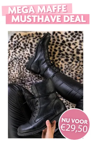 MMMD Deal Biker Buckle Boots