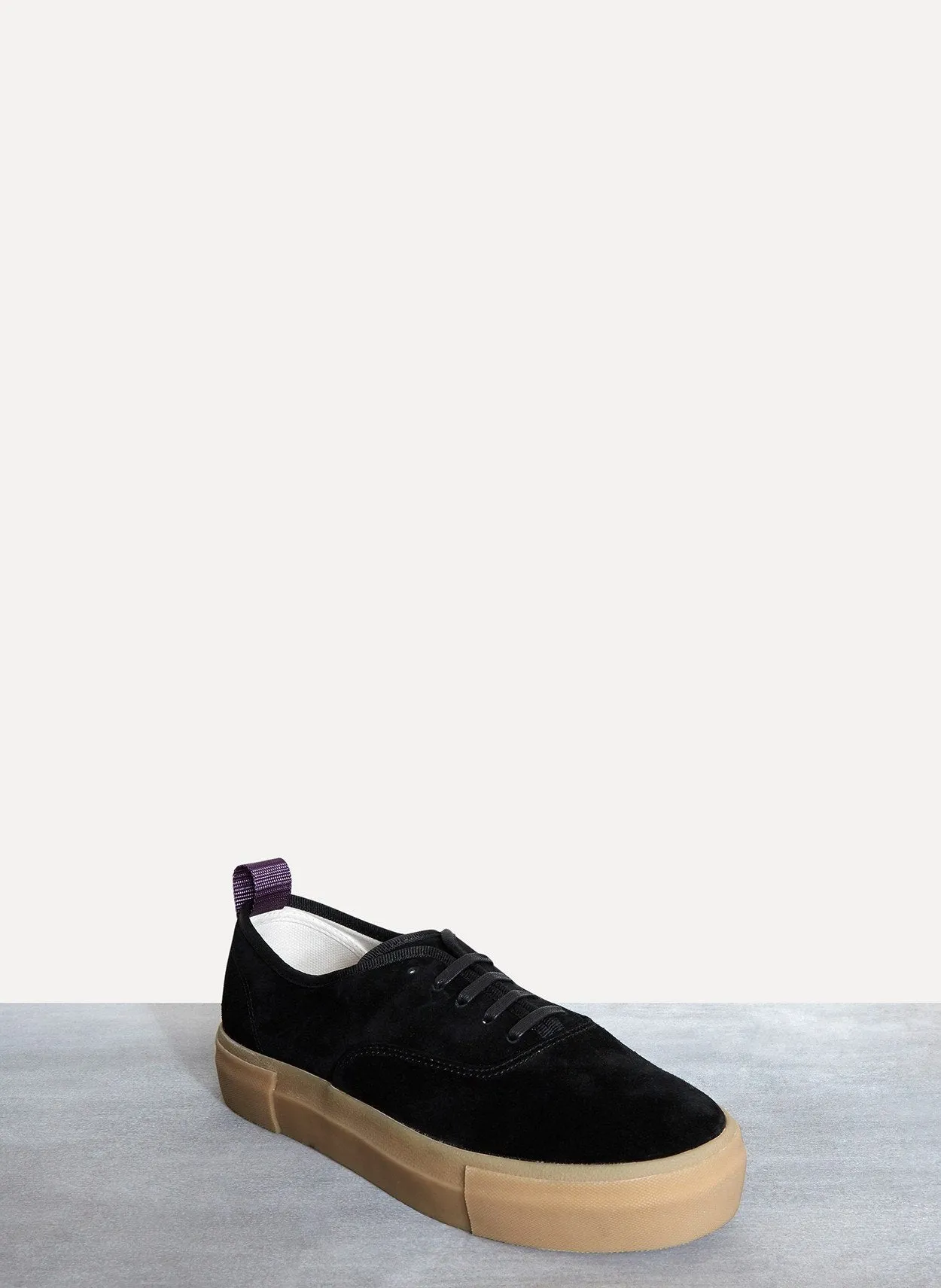 Mother Suede Sneakers Black Gum