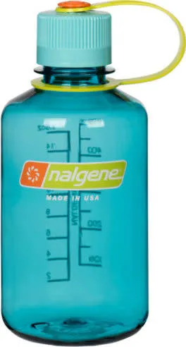 Nalgene 454ml Narrow Mouth Sustain Water Bottle Cerulean | Buy Nalgene 454ml Narrow Mouth Sustain Water Bottle Cerulean here | Outnorth