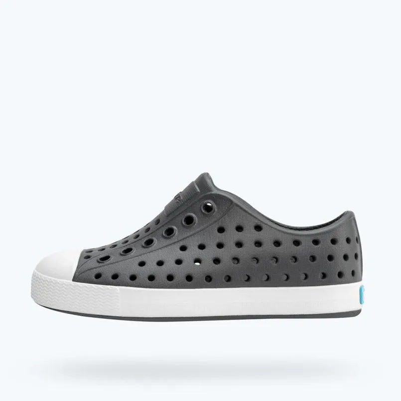 Native Shoes Gravity Grey/Shell White Toddler Jefferson Shoe