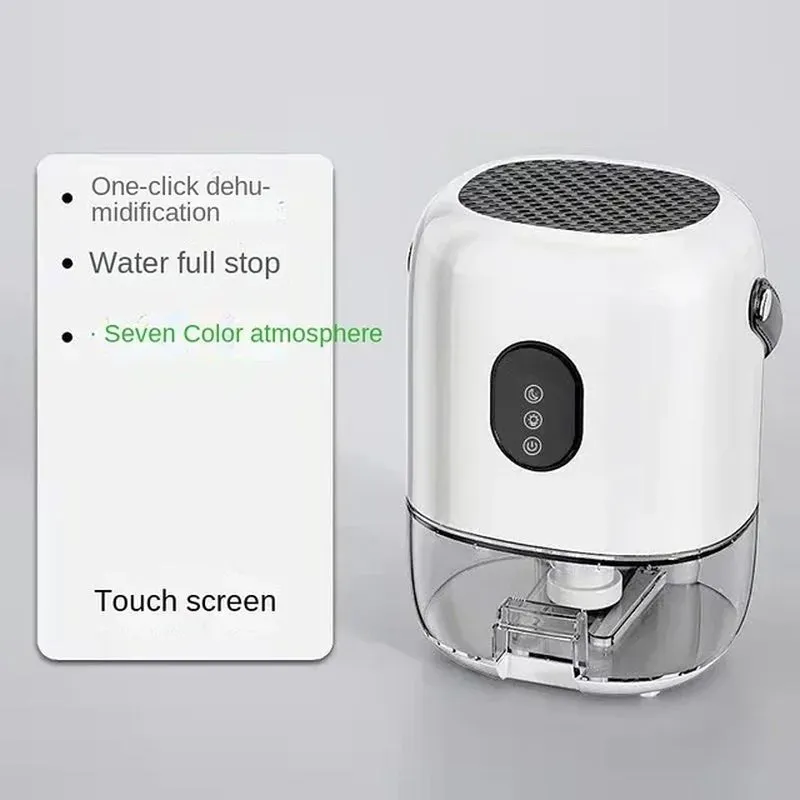 New Air Dehumidifier Home Silent Bedroom Basement Moisture-Proof Dehumidifier Absorber Dryer Dehumidifier