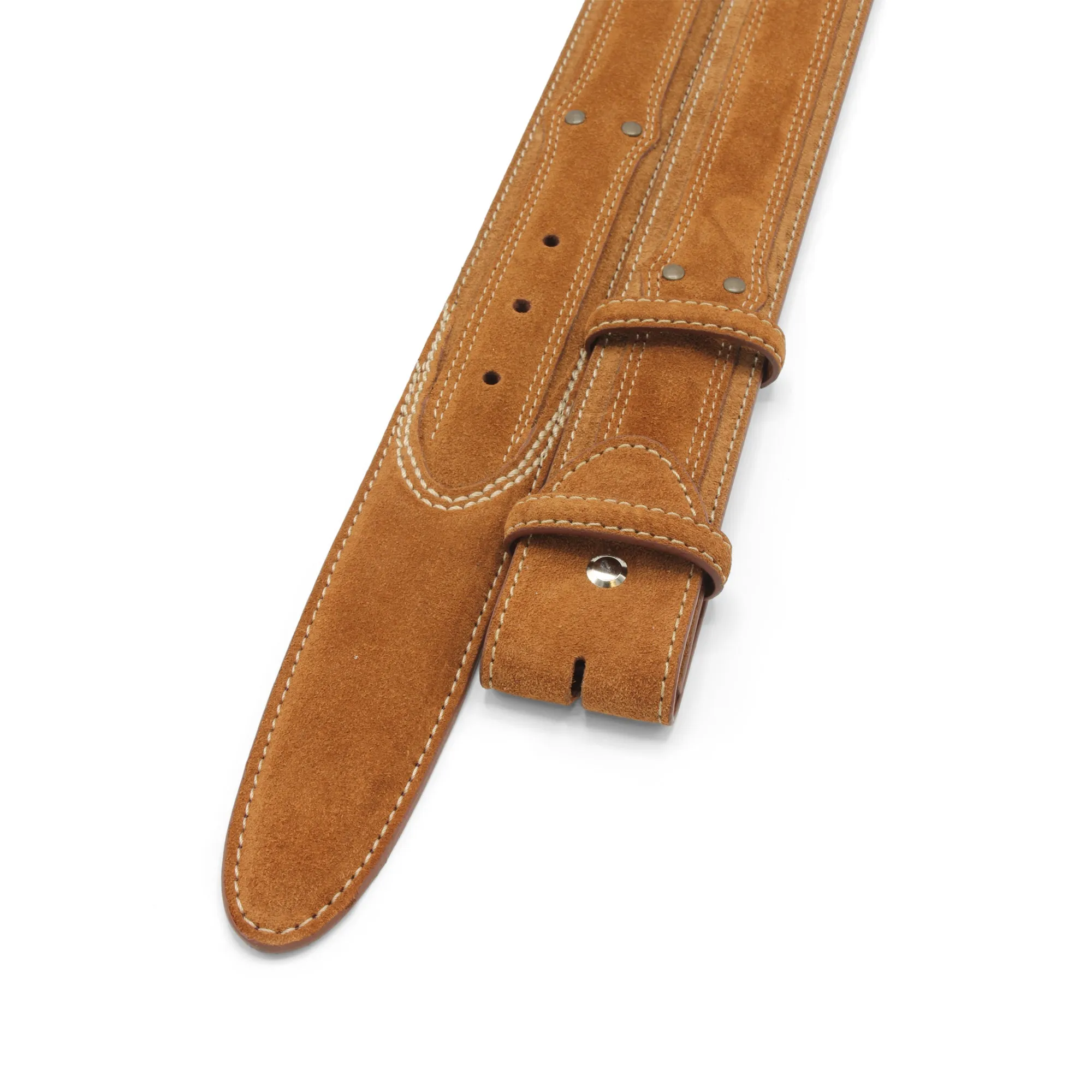 Newman Suede Rivet Prong Belt Strap