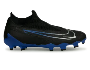 Nike Men's Phantom GX Academy DF FG/MG Black/Blue