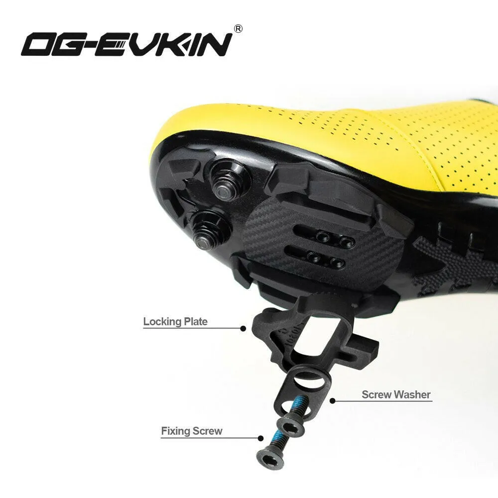 OG-EVKIN PD-003 Self-locking Aluminum Pedals SPD Pedals Lock For Road Bike Bicycle Parts Bike Sealed Bearing Flat Pedals