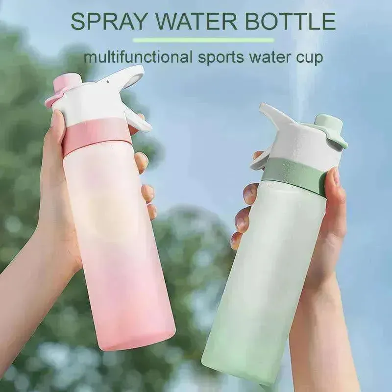 Outdoor Sport Fitness Spray Water Bottle