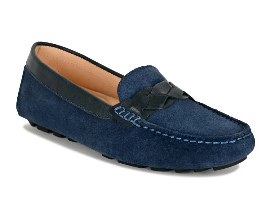 Piper Navy Nubuck/Navy Leather