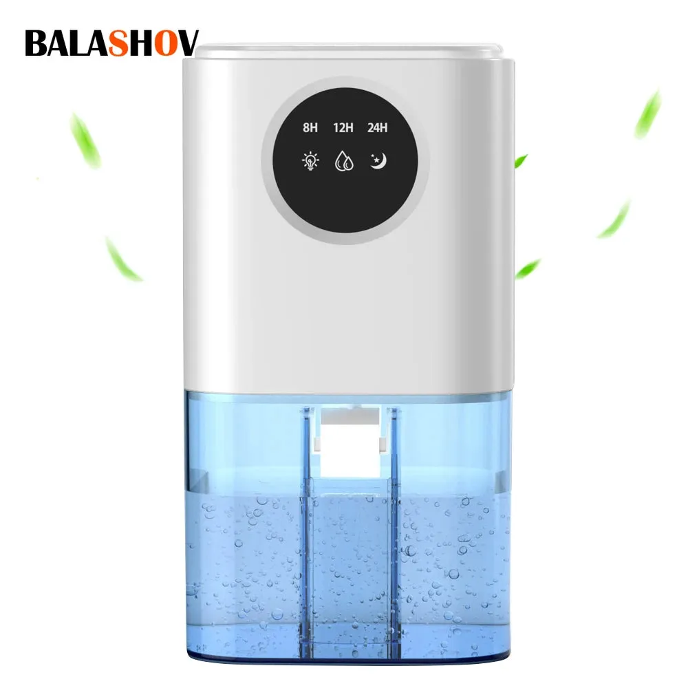 Portable Small Dehumidifier Home Air Dyer Large Capacity Indoor Moisture Remover Bedroom Office Silent Air Purification 1700ML