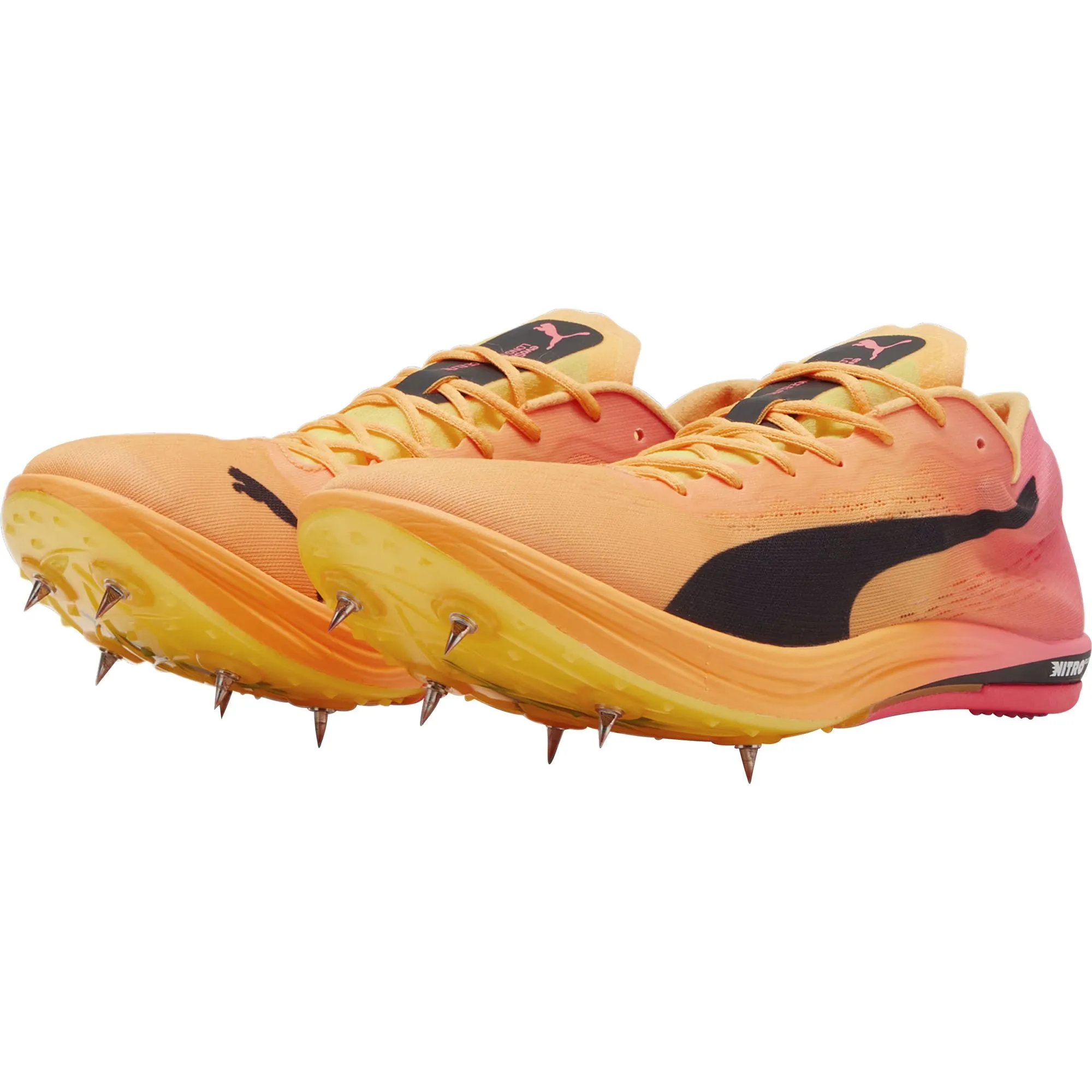 Puma evoSpeed Long Distance Nitro Elite 2 Running Spikes - Orange