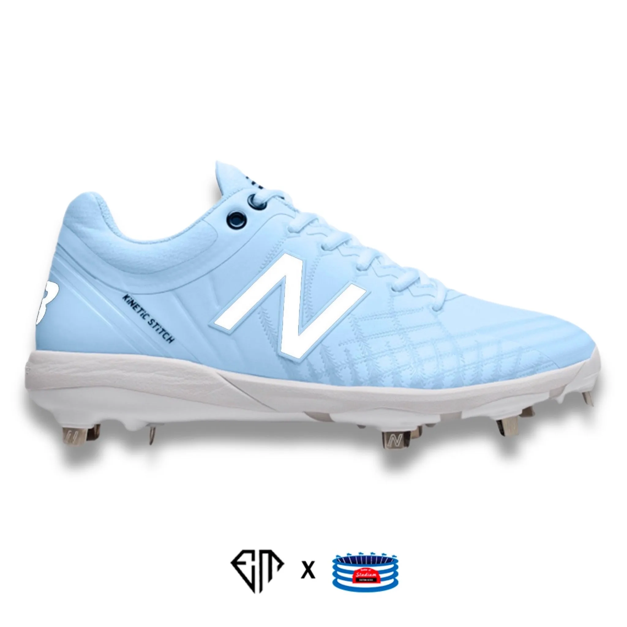 "Baby Blue Pastel" New Balance 4040v5 Cleats