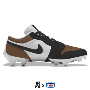 "Brown Toe” Jordan 1 Vapor Edge Low Cleats