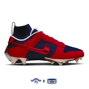 "New England" Nike Vapor Edge Dunk Cleats