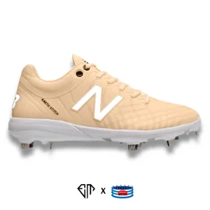 "Peach Pastel" New Balance 4040v5 Cleats