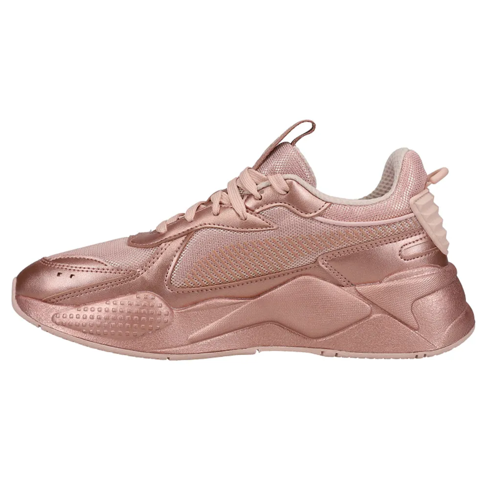 RS-X Golden Wave Metallic Lace Up Sneakers