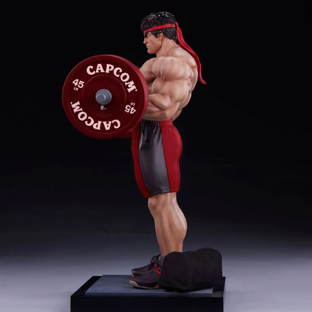 Ryu: Powerlifting Statue By Pcs Collectibles