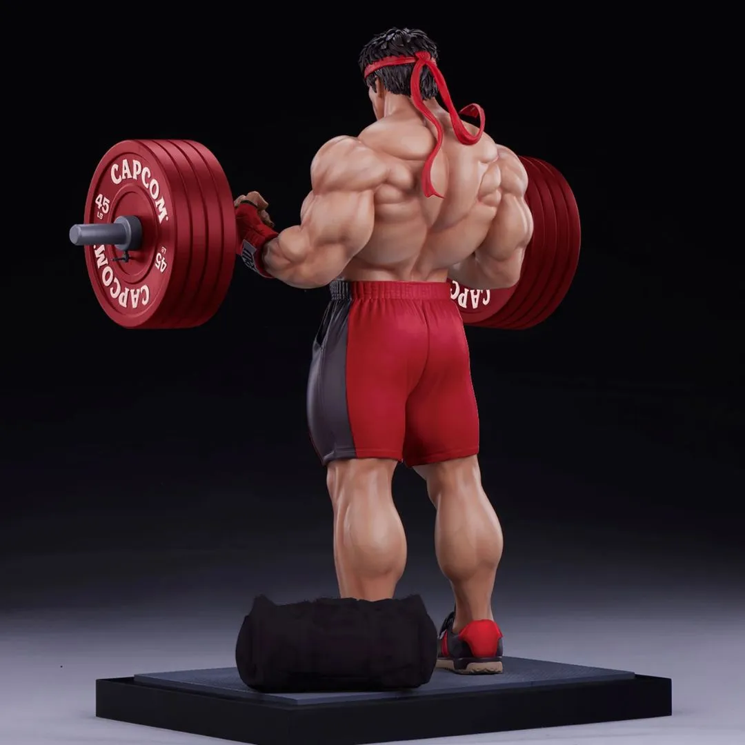 Ryu: Powerlifting Statue By Pcs Collectibles