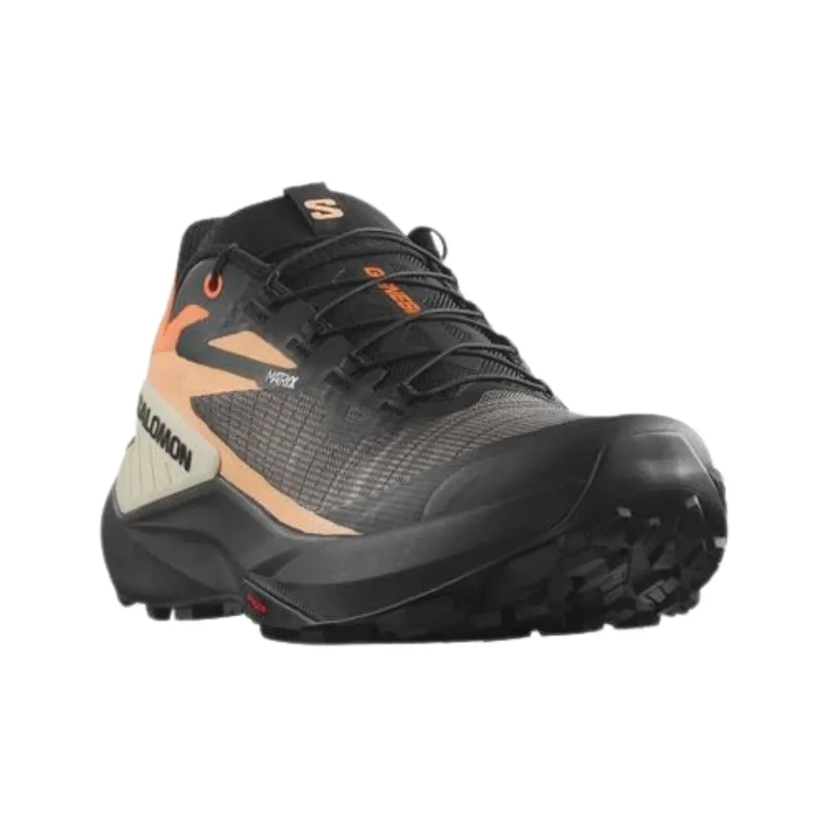 Salomon Genesis Black Orange SS24 Sneakers