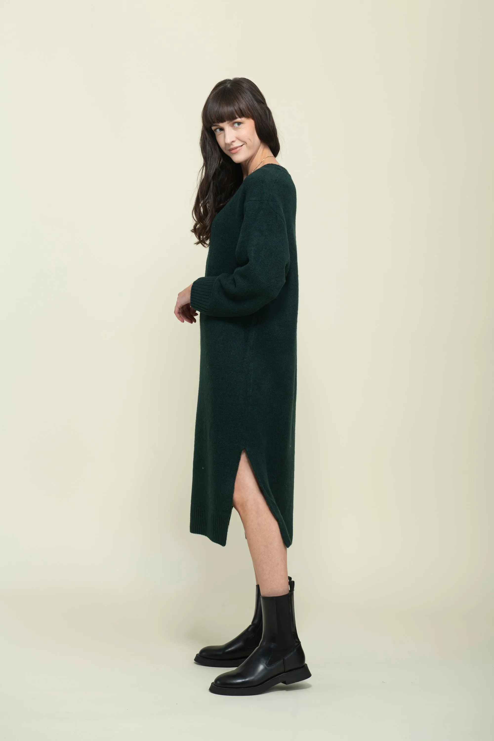 Sloane-Midi Sweater Dress