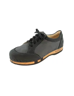 SNEAKERS DONNA IN LEGNO E PELLE