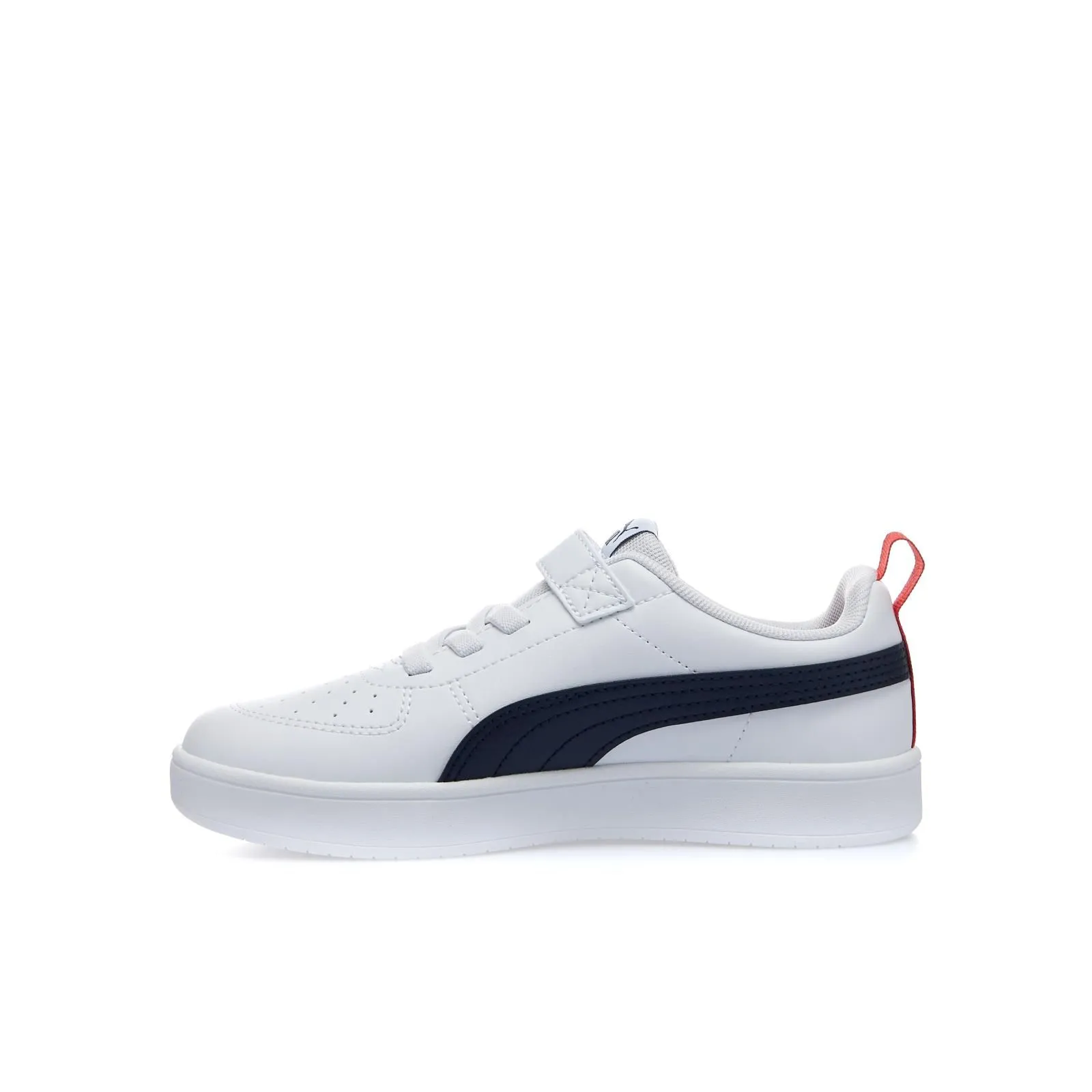 Sneakers tennis bianche da bambino Rickie in pelle