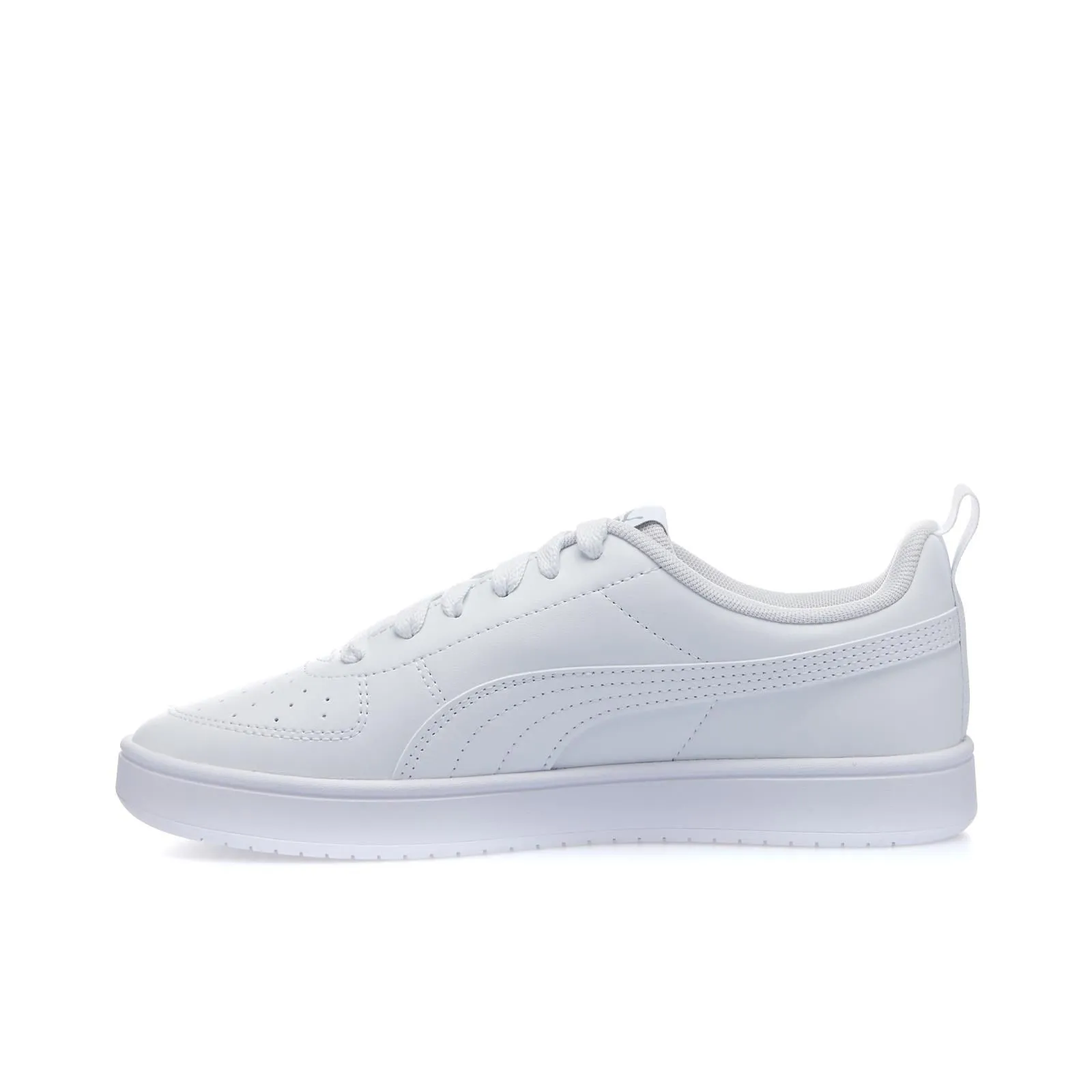 Sneakers tennis bianche da ragazzo modello Rickie in pelle