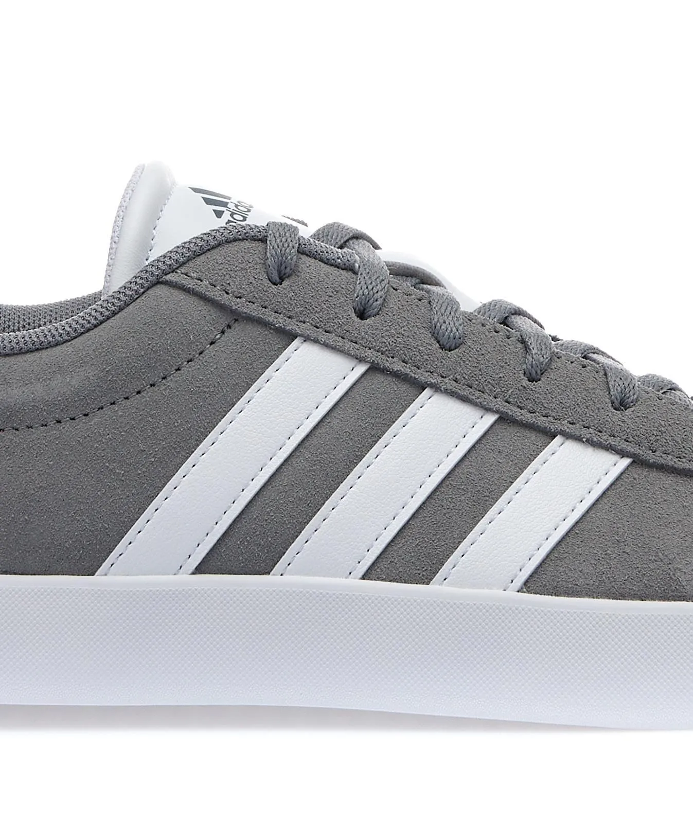 Sneakers tennis grigie da ragazzo Core Vl Court 3.0