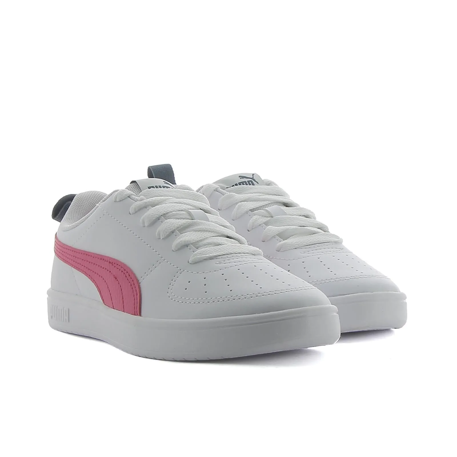 Sneakers tennis Rickie bianche da ragazza