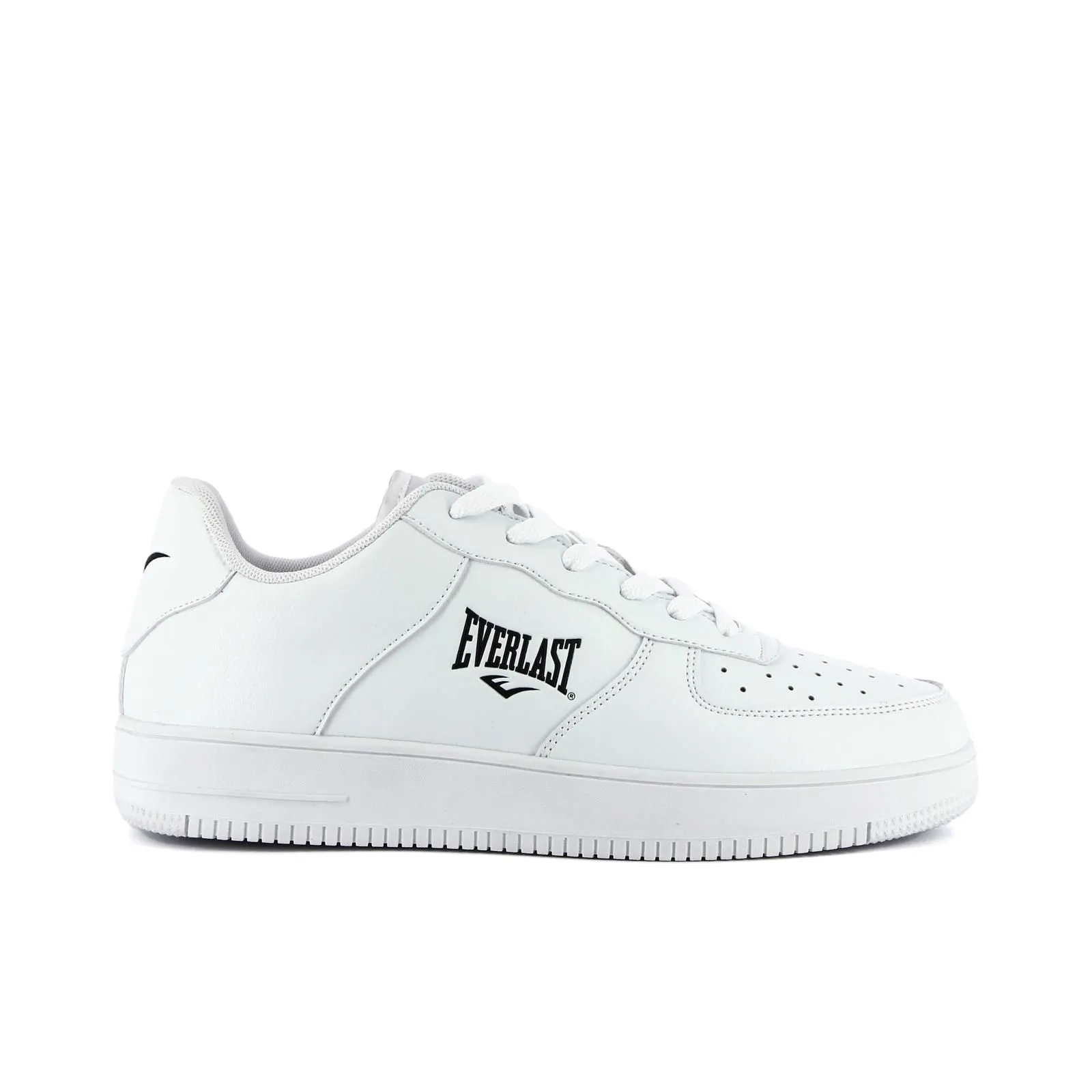 Sneakers uomo bianche da tennis con logo