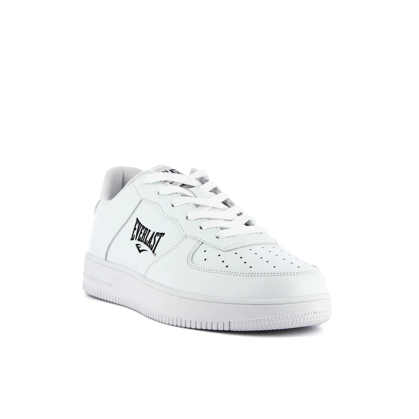 Sneakers uomo bianche da tennis con logo