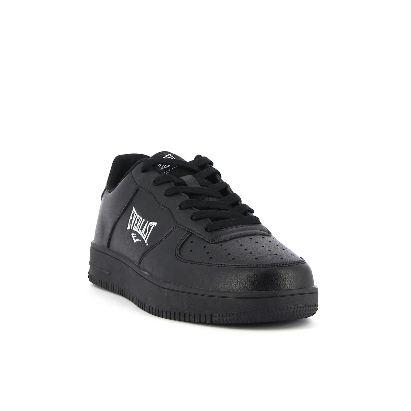 Sneakers uomo nere da tennis con logo