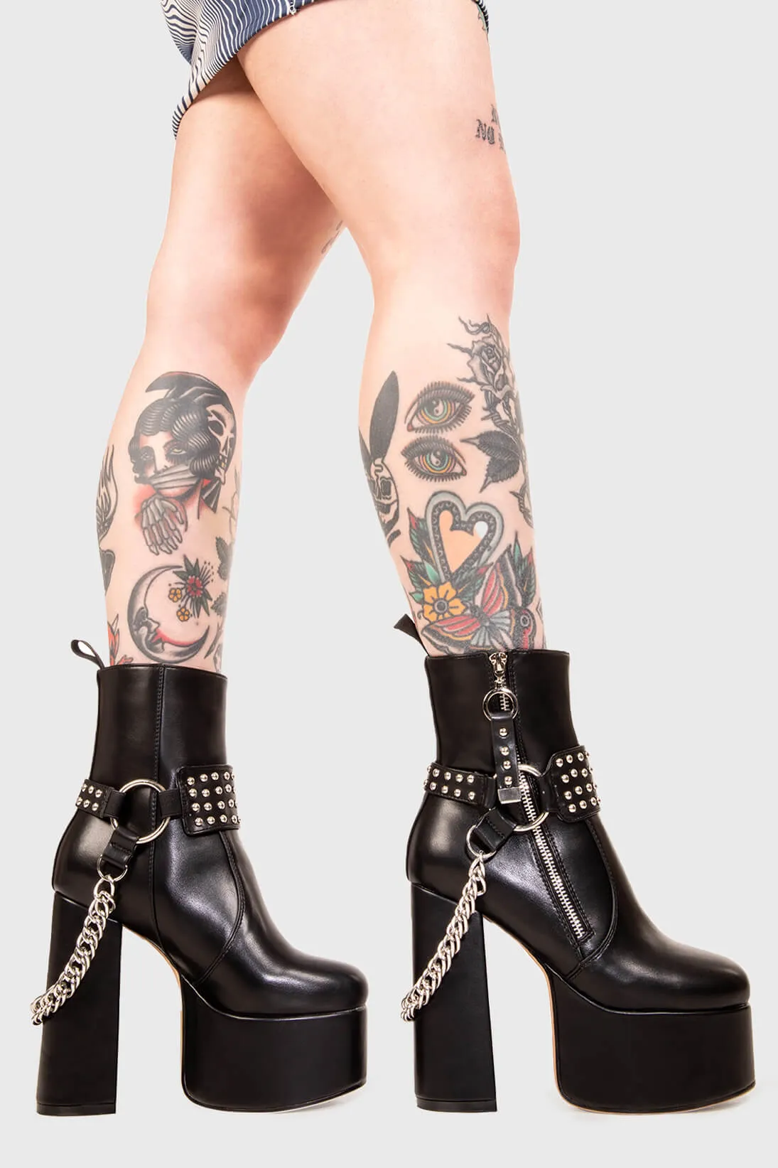 So What Platform Ankle Boots