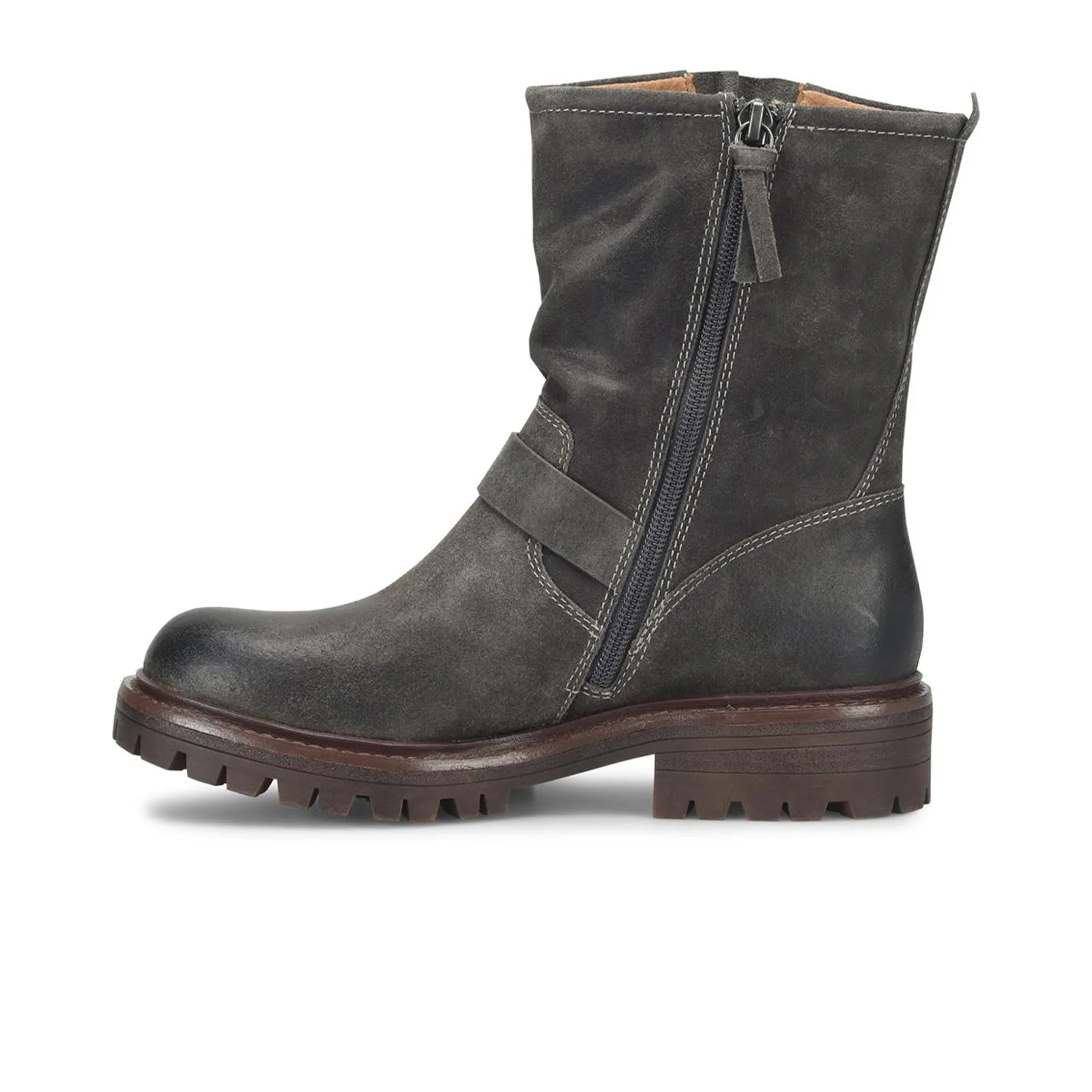 Sofft Amberlynn Moto Boot (Women) - Carbon Grey