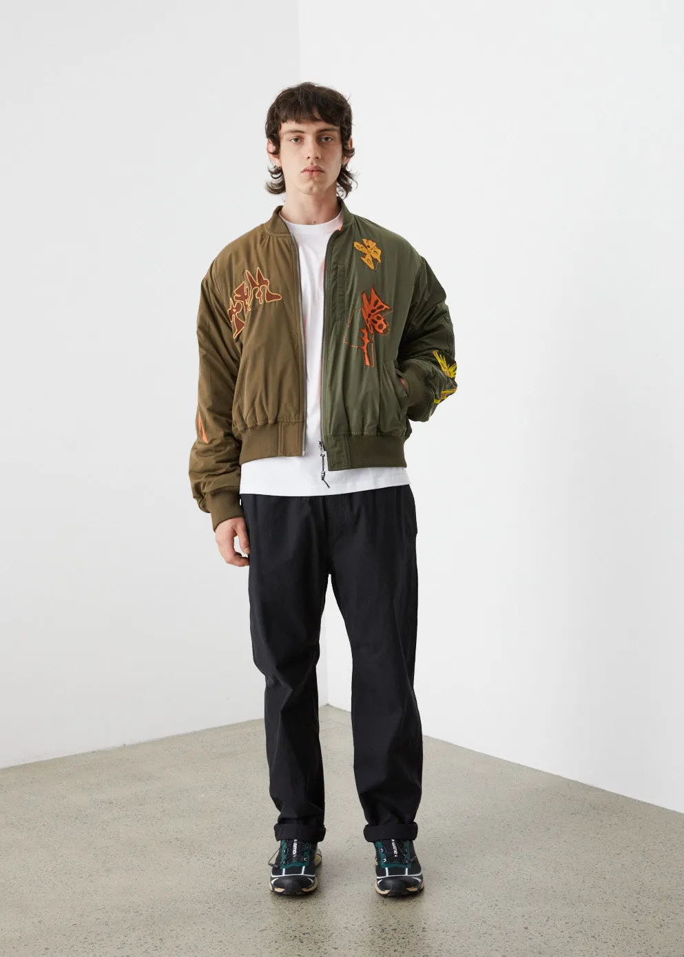 Space Split Bomber Jacket