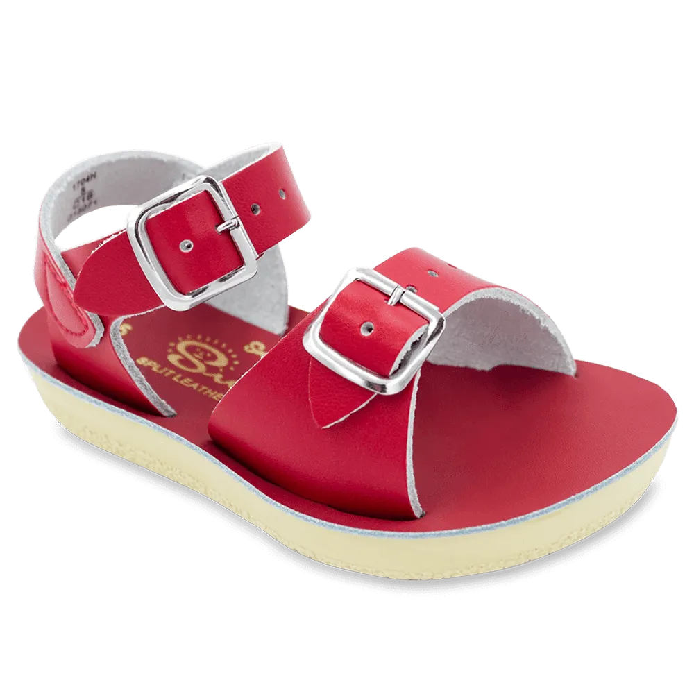 Sun San Red Surfer Sandals by Hoy Shoes