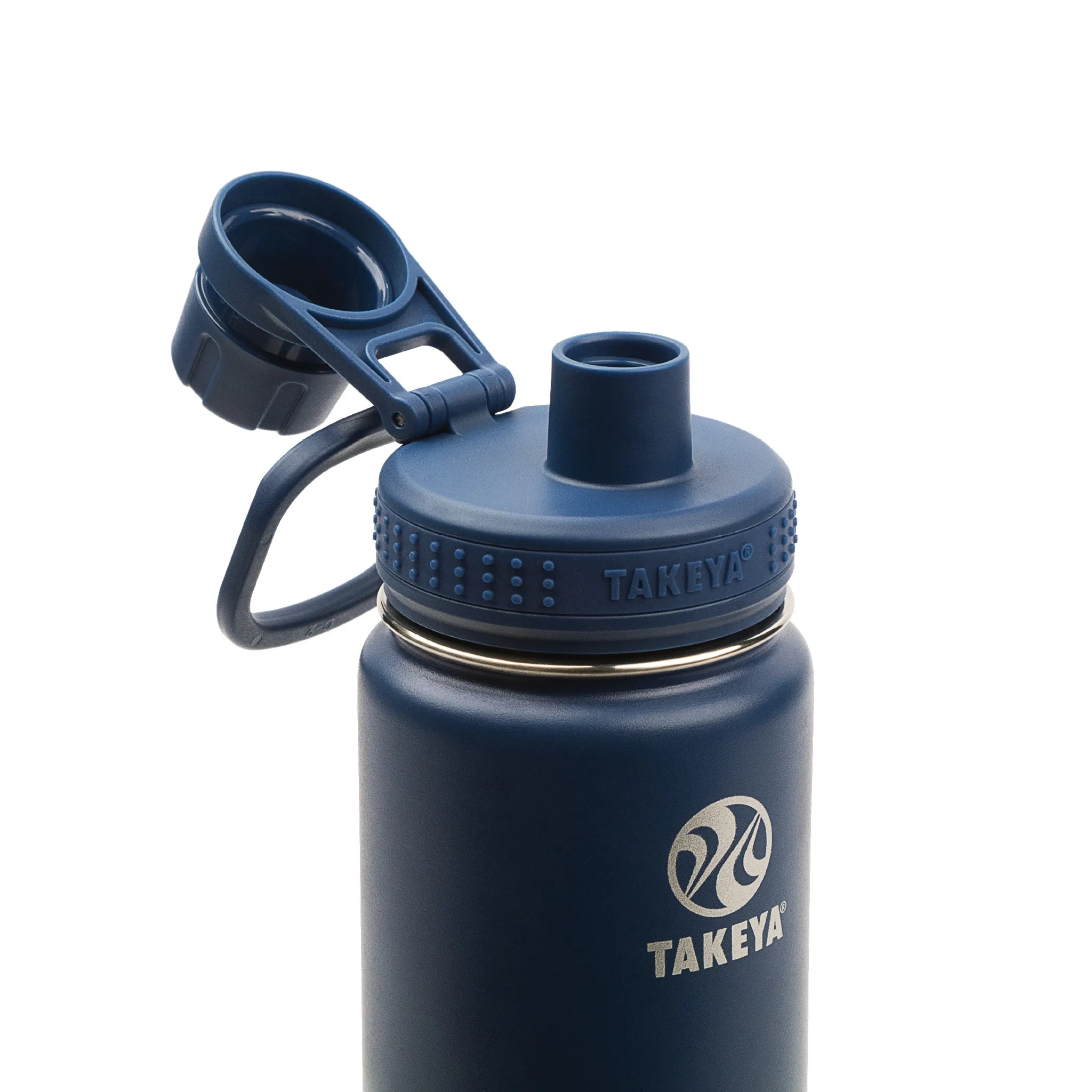 Takeya Actives Insulated Water Bottle 700 ml Midnight | Buy Takeya Actives Insulated Water Bottle 700 ml Midnight here | Outnorth