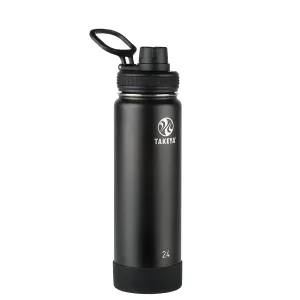 Takeya Actives Insulated Water Bottle 700 ml Onyx | Buy Takeya Actives Insulated Water Bottle 700 ml Onyx here | Outnorth